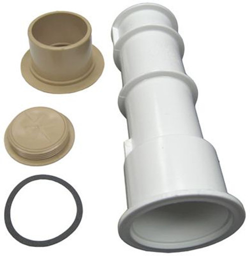 Volleyball Pole Holder Assembly 1-1/2 Inch Pipe (Beige) 2 Volleyball Pole Holder Assembly 1-1/2 Inch Pipe (Beige) 2