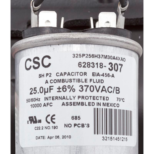 A.O. Smith Electrical Products Motor Century-Face Thd 1.0Hp Sgl Spd 115/230V