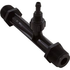 Injector Only, 3/4" Npt, #584 Black Kynar, W/O Check Valve