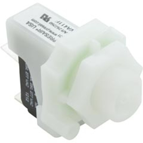 Air Switch, PresAir, SPNO, 21A, Thd, Momentary