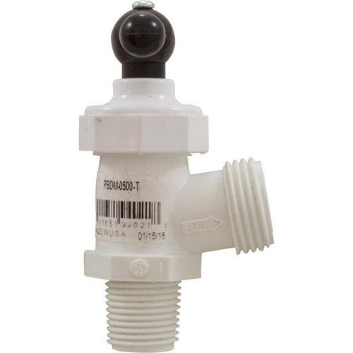 Pentair 1/2" PVC Hose Bib with T Handle - Thumbnail 5