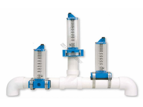 Flowmeter, Rola-Chem Vertical Mount, 6" PVC, 250-1050 GPM Flowmeter, Rola-Chem Vertical Mount, 6" PVC, 250-1050 GPM