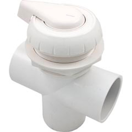 Diverter Valve, Hydro-Air/BWG Hydroflow, 2"s, 3 Port, White Diverter Valve, Hydro-Air/BWG Hydroflow, 2"s, 3 Port, White