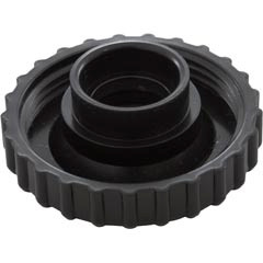 Cap, Waterway Single Port On/Off Valve, Black
