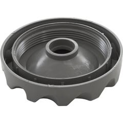 Cap, WW Top Access Diverter Valve, 2", Scalloped, Gray