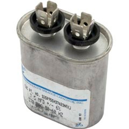 Run Capacitor 7.5 MFD, 370v, 2" x 2-5/8" oval Run Capacitor 7.5 MFD, 370v, 2" x 2-5/8" oval