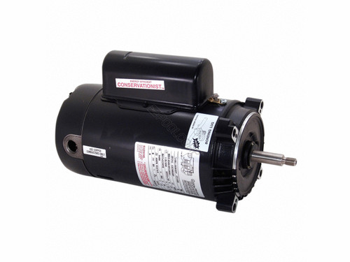 Motor, Century/AOSmith,1.5hp,230v,2-Spd,56Jfr,C-Face,Thd