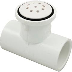 Air Injector, Waterway, Top Flo, 1" Slip, Tee Style, White