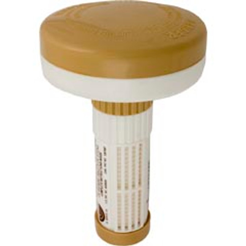 Tablet Dispenser, Rainbow 335, 1" Tabs, Floating, Tan Tablet Dispenser, Rainbow 335, 1" Tabs, Floating, Tan