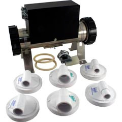 Heater, LowFlow, Universal Repl,230v, 4.0kW,w/PS & Tlpc,Gen