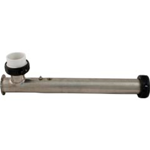 Manifold, Heater, 1-1/2"s x 1-1/2"s, 17", SS 90 Deg, w/Tap Manifold, Heater, 1-1/2"s x 1-1/2"s, 17", SS 90 Deg, w/Tap