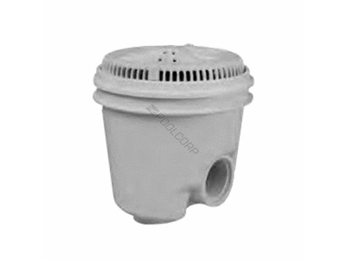 Main Drain,Pent StarGuard,8",72gpm,2"Side Port,1-1/2"btm,Blk Main Drain,Pent StarGuard,8",72gpm,2"Side Port,1-1/2"btm,Blk