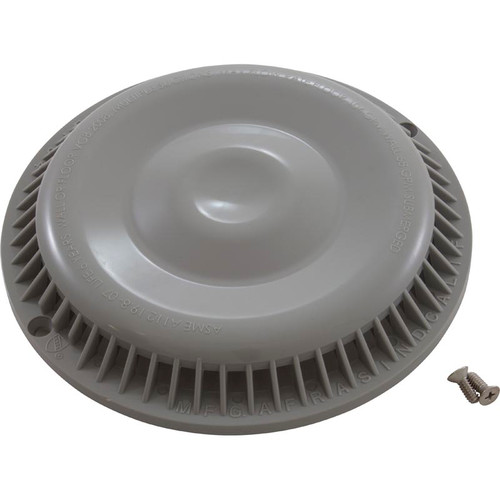 Main Drain Grate, Afras, Anti Vortex, Lt Gray, w/2 Screws Main Drain Grate, Afras, Anti Vortex, Lt Gray, w/2 Screws