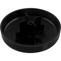 Suction Cover, HydroAir Repl, 6", 224gpm, w/Screws, Black