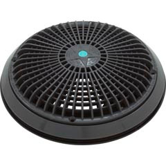 Main Drain Grate, Retro 10" Round, Universal, Dark Gray