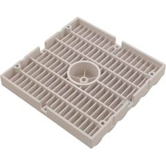 Main Drain Cover, Aquastar, Retro Wav, 9" Square, White