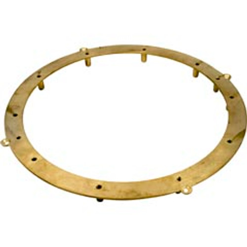 Light Niche Back Up Ring, Pentair, Amerlite, 10-hole, Vinyl