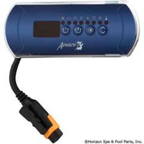 Topside, Gecko In.k200, 4 Button, 2 Pump, LED Topside, Gecko In.k200, 4 Button, 2 Pump, LED