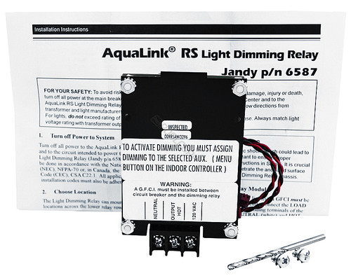 Light Dimming Relay, Jandy AquaLink RS, 115v/12v Light Dimming Relay, Jandy AquaLink RS, 115v/12v
