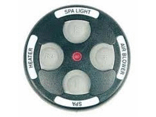 Control Panel, Jandy Spa-Side 4 Function, Black, 200' Cord
