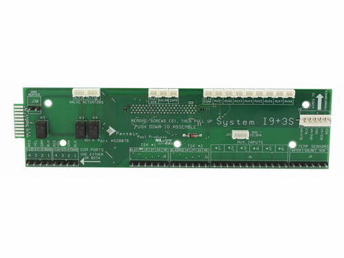 PCB, Pentair, IntelliTouch®, i9-3S