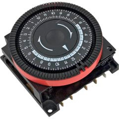 Timer, Diehl, SPDT, Panel Mount, 115v, 15A, 24hr