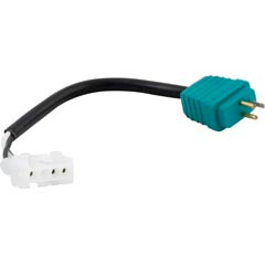 Adapter Cord,H-Q ,Accy ,Molded/AMP ,6" ,115v/230v ,15A ,Grn