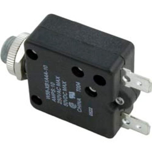 Circuit Breaker, Panel Mount, 10A, 115v Circuit Breaker, Panel Mount, 10A, 115v