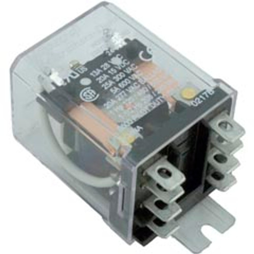 Relay, Dayton, DPDT, 15A, 24vdc, Coil, Dustcover Relay, Dayton, DPDT, 15A, 24vdc, Coil, Dustcover