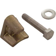 Wedge, Brass w/Bolt F/D Anchor