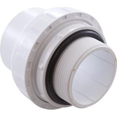 Union, Praher, 2" Slip x 2" Male Pipe Thread, with O-Ring