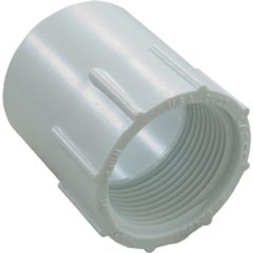 Adapter, 1-1/4" Slip x 1-1/4" Female Pipe Thread