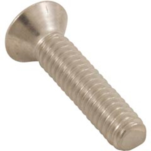 Screw, 3/16"-24 x 1", Flat, Phillips, SS
