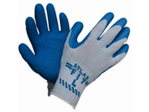 Blue Rubb Palm Glove Lg