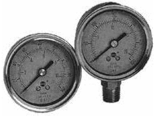 2.5" 30"Hg/60Psi Ss Liq Fill Ss Vac/Prs Gauge