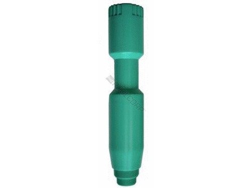 16" Teal Green Skimmer Guard W/ Blowout Hole