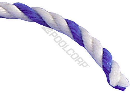 1/2"X300' Blue/ White Twisted Pool Rope