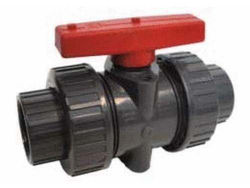 Sch80 Ball Valve .5" Pvc T-Union