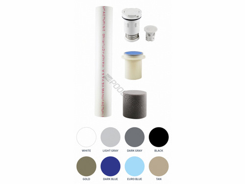 G4 .25" Pebble Gold Low Flow Orifice Head