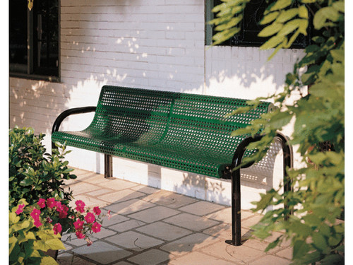 6' Inground Ultra Bench W/ Back