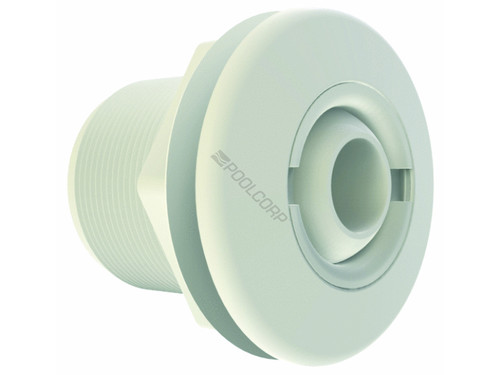 2"Mpt/1.5"S White Fg Return Fitting W/ Locknut 2"Mpt/1.5"S White Fg Return Fitting W/ Locknut