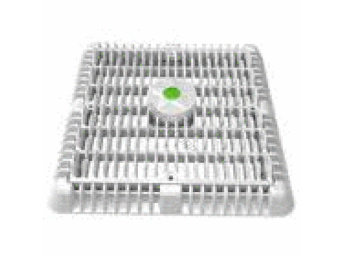 9" Square Dark Gry Wave Suction Outlet Cover