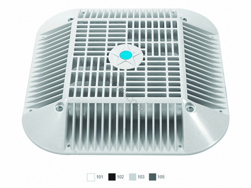 14" Sq Black Ae Suct Cover W/ Adapter Frame