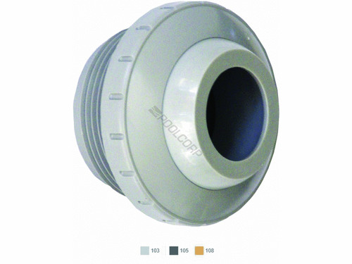 1.5"Mpt Slotted Eye Light Gry Eyeball Fitting