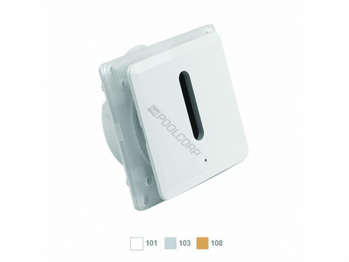 White Gunite Wall/ Deck Spout