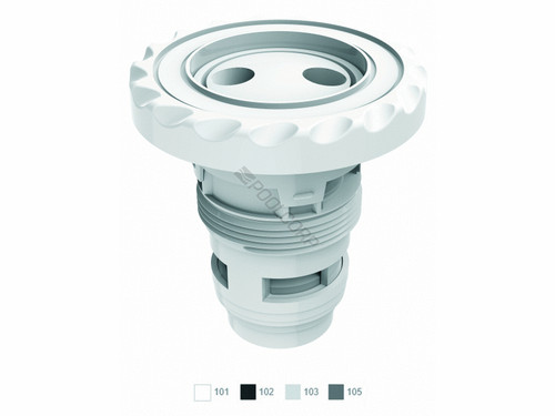 Dkgry Aquathunder Spa Jet Barrel Therapeutic Spinner