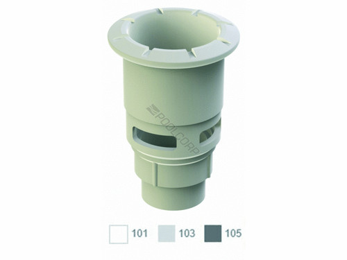 Aquathunder Spa 2.5" Wall Fitting White Aquathunder Spa 2.5" Wall Fitting White
