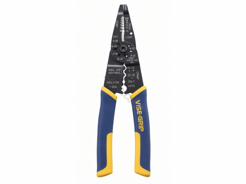 Irwin 8" Wire Stripper/Cutter/Crimper