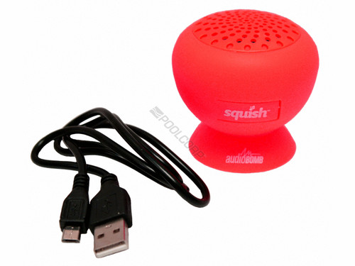 Squish Water Resistant Red Portable Bluetooth Speaker Squish Water Resistant Red Portable Bluetooth Speaker
