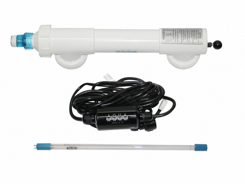 2" 25W 120V 60Hz White Classic Uv Sterilizer W/ Wiper